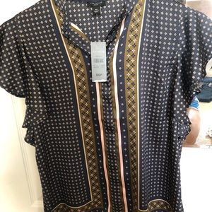 Silky feminine blouse